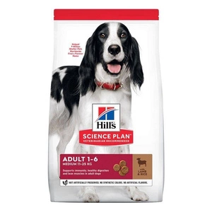 Hill's SP Science Plan Canine Adult Medium Breed Agneau et riz 14kg x2