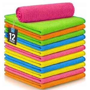 Chiffons en microfibre 30x30cm 12pcs