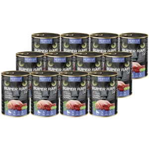 DOLINA NOTECI Super Rafi Cat P&F au foie de caille et de lapin 12x400g