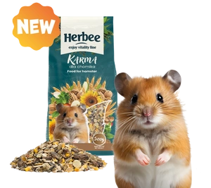 HERBEE Nourriture pour hamsters 500g
