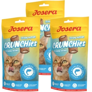 JOSERA Crunchies - avec saumon (friandise pour chat)3x 60g