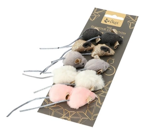 Dingo Ensemble de souris pour chat Glamour 10 pièces