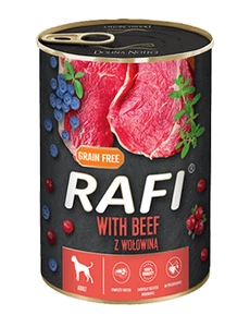 Dolina Noteci Rafi au bœuf 400g x12