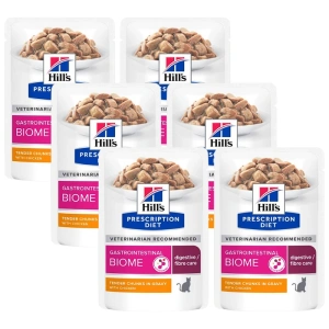 HILL'S PD Aliment thérapeutique pour chats au biome gastro-intestinal 6x85 g