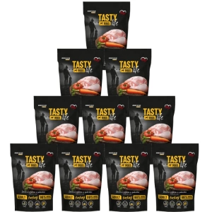 Tasty Dogs Life Plat de dinde en gelée 10x 500g