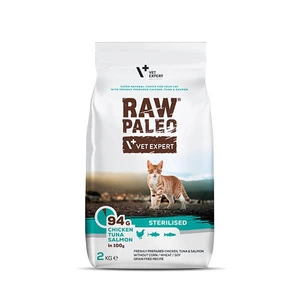 Vetexpert RAW PALEO STERILISED CAT 2kg