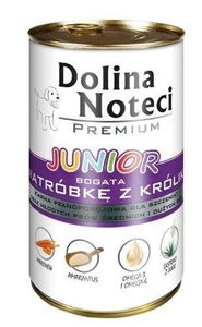 Dolina Noteci Premium Junior  riche en foie de lapin 400g x6