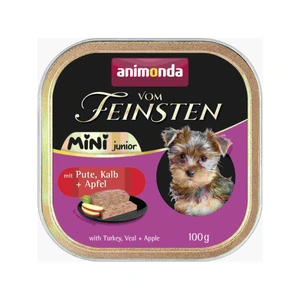 ANIMONDA Vom Feinsten mini junior dinde/veau/pomme 100g