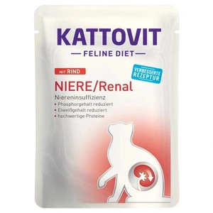 Kattovit Niere/Renal de bœuf sachet de 85g