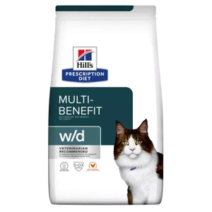 Hill's PD Prescription Diet Feline w/d Poulet 1,5kg x2