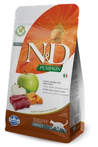 Farmina N&D Pumpkin Feline Adult Venison Pumpkin&Apple Recipe 5kg