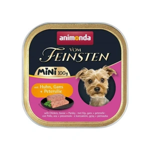 ANIMONDA Vom Feinsten mini adult  poulet/oie/persil 100g