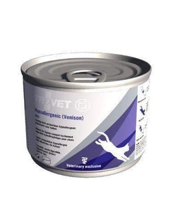 TROVET VRD Hypoallergénique (venaison) 200g pour chats x10