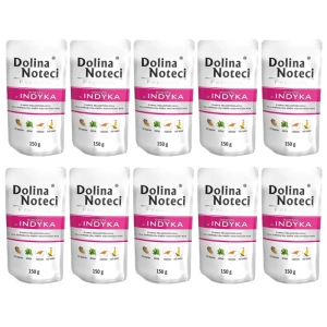 Dolina Noteci Premium riche en dinde 10x150g