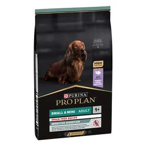 PRO PLAN Sensitive Digestion Small & Mini Adult croquettes riches en dinde pour chien 7 kg