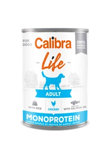CALIBRA Dog Life Adulte Poulet avec riz 400g