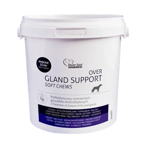 OVER Gland Support soft chews - pour les glandes périanales - 90 comprimés