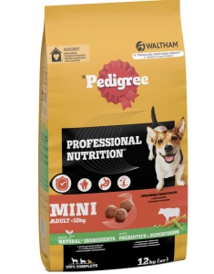 PEDIGREE croquettes pour chiens de petite race au bœuf et aux légumes 12 kg