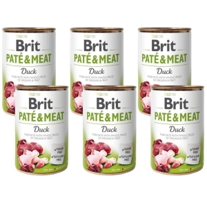 Brit Pate & Meat Avec Canard 800g x6