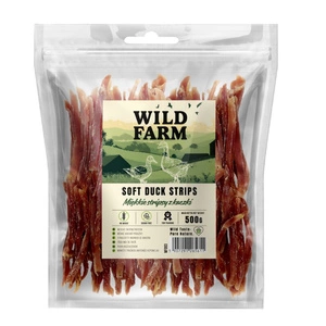 Friandises pour chien WILD FARM, lanières de canard moelleuses, 500 g