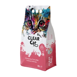 Clear Cat Blanco Baby Powder bentonite litière 10l