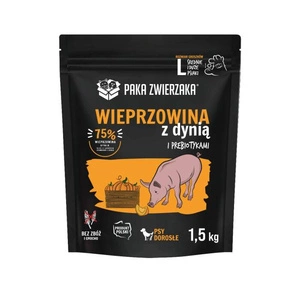 Paka Zwierzaka - SH nourriture sèche Porc avec potiron "L" 1.5kg
