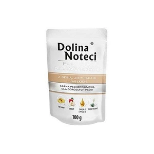 Dolina Noteci PREMIUM pour chiens de petites races avec pommes de terre d'oie et pommes 100 g x12