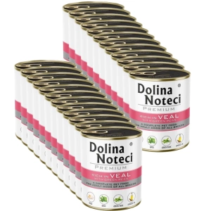 Dolina Noteci PREMIUM riche en veau avec des pois verts 24x800g