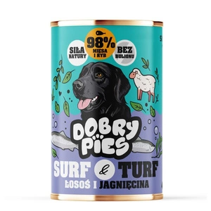 Dobry Pies Saumon et Agneau 400g