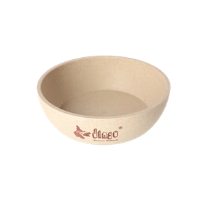 DINGO- Bol antidérapant en fibre de bambou - 1500ml x2