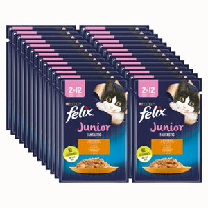 FELIX Junior Gelée de Poulet - Sachet  26x85g