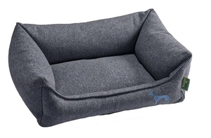 Hunter Prag Easy Clean tanière pour chien bleu foncé Taille M