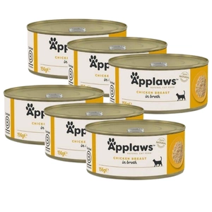 APPLAWS Blanc de poulet au fromage en boîte de conserve  6x156g