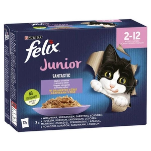 FELIX Fantastic Junior gelée ; 12x85g