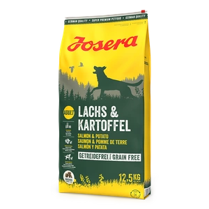 JOSERA Saumon & Pommes de terre -Grain Free 12,5kg