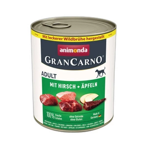 ANIMONDA GranCarno Adulte pour chien : Cerf + Pomme 800g