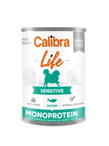 CALIBRA Dog Life Sensitive Saumon au riz 400g