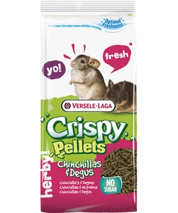 VERSELE-LAGA Crispy Pellets Chinchilla & Degu 1kg - pellets pour chinchillas et cochons d'Inde