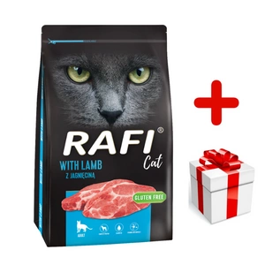 DOLINA NOTECI Croquettes pour chat Rafi avec agneau 7kg.Surprise