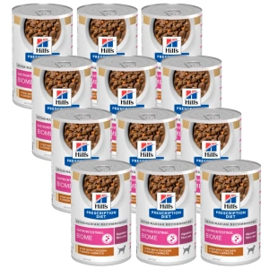 Hill's Prescription Diet Gastrointestinal Biome au poulet 12x354g