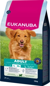 EUKANUBA Agneau et riz de grande race adulte 12 kg