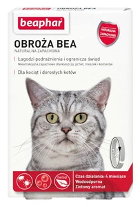 Collier Beaphar à senteur naturelle pour chatons et chats (longueur 35cm)