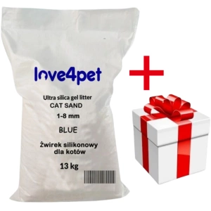 Litière Silicone pour chat Sable pour chat 13kg+Surprise