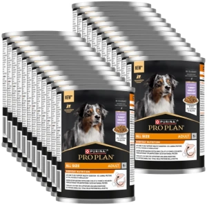 PRO PLAN Nourriture pour chien adulte Everyday Nutrition riche en dinde en gelée 24x400g