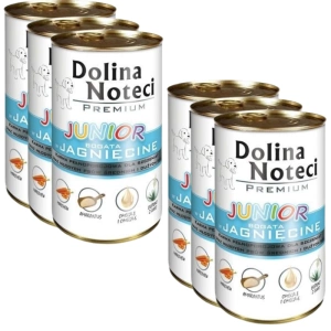 Dolina Noteci Premium Junior riche en agneau 6 x 400g