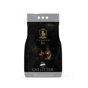 Cat Royale Litière au charbon actif bentonite 20L