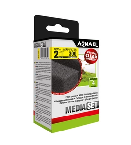 AQUAEL cartouche filtre éponge ASAP 300 STANDARD 2 pcs.