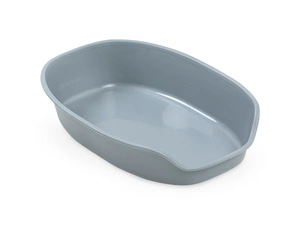 Bac à litière ouvert pour chat GEMINI 28 x 42 x 9 cm (couleur aléatoire)