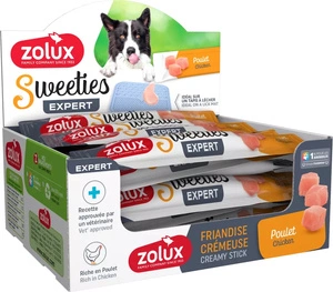 ZOLUX Friandise crémeuse pour chien SWEETIES au poulet 14 g