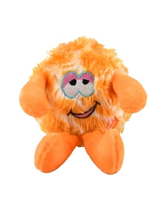 Peluche monstre orange DOG LIFE STYLE 17 cm